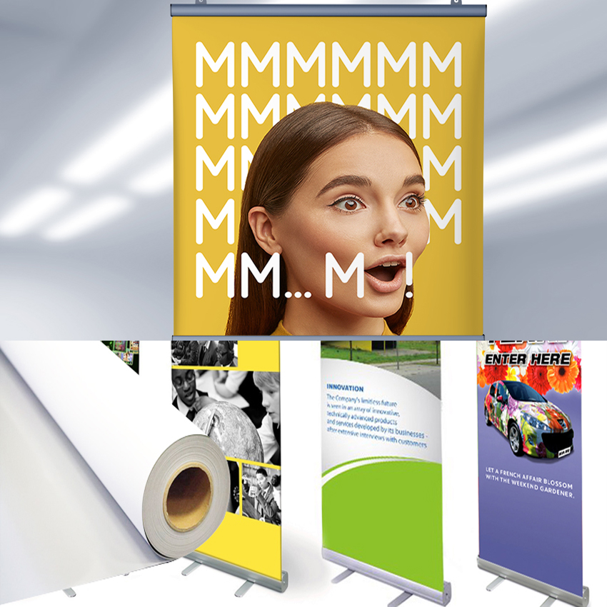 BI02100 bio outdoor roll up / poster film