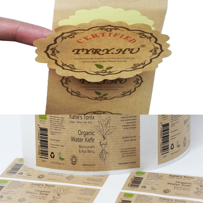 BlO Label Paper With Adhesive